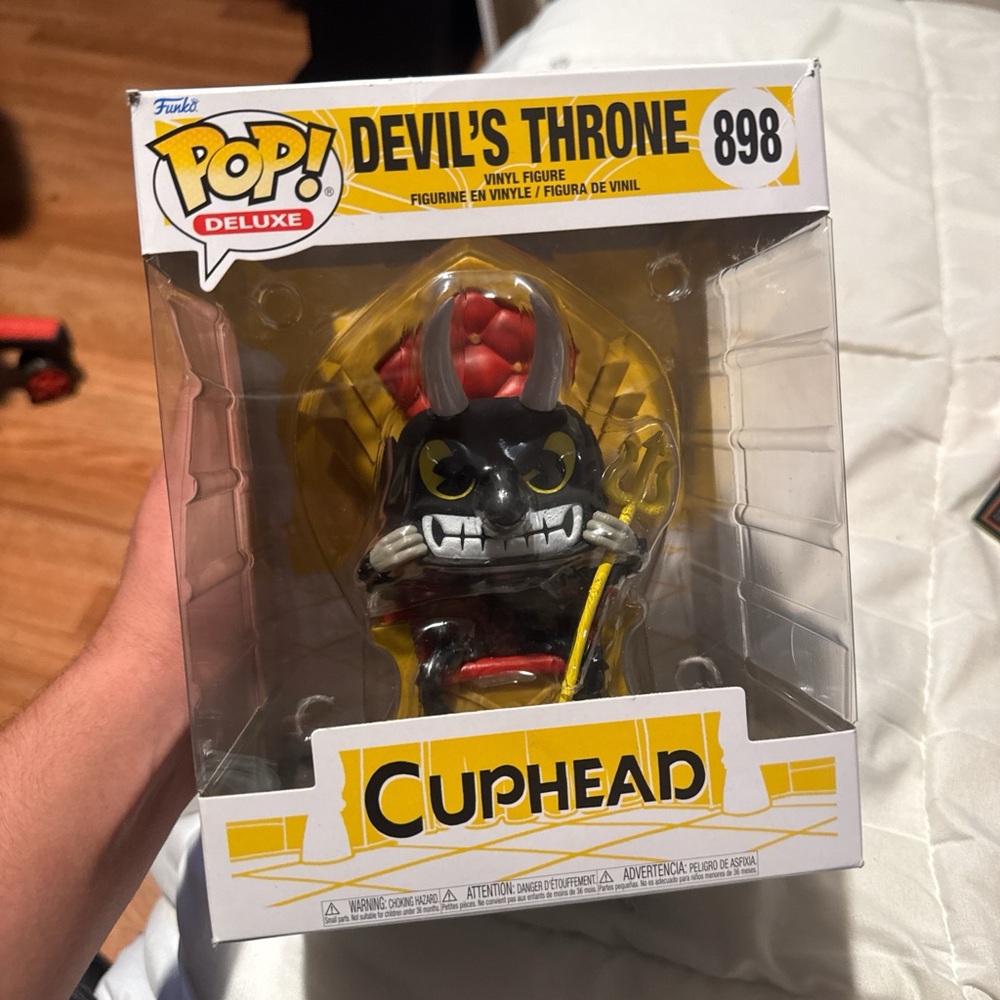 Funko Deluxe Devil's Throne Figure - Black, Red, Yellow